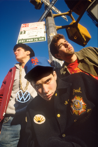 The Beastie Boys photographed in the West Village