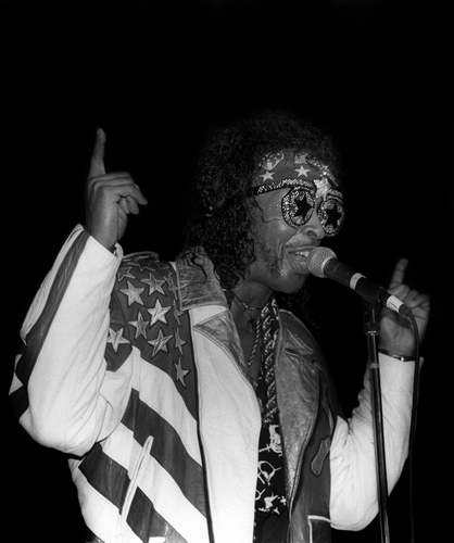 Singer Bootsy Collins performs at the Regal Theater in Chicago