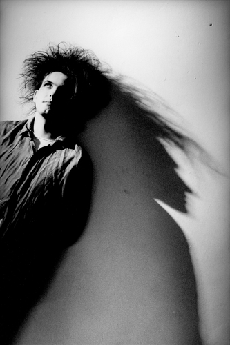 Robert Smith of The Cure photographed in London in 1985.