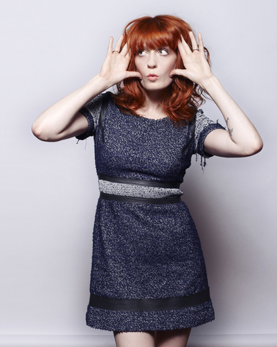 Florence Welch of Florence and the Machine shot by Jay Brooks