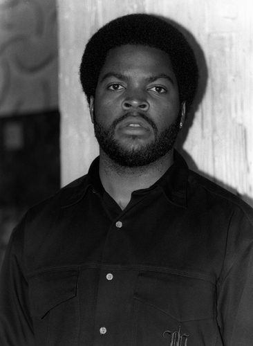 Rapper and actor Ice Cube