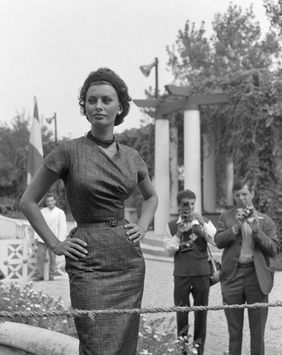 Italian actress Sophia Loren