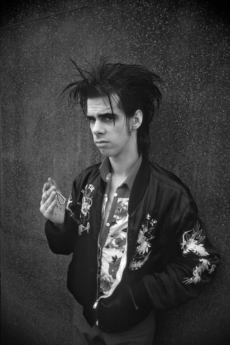 Nick Cave photographed in Southwark