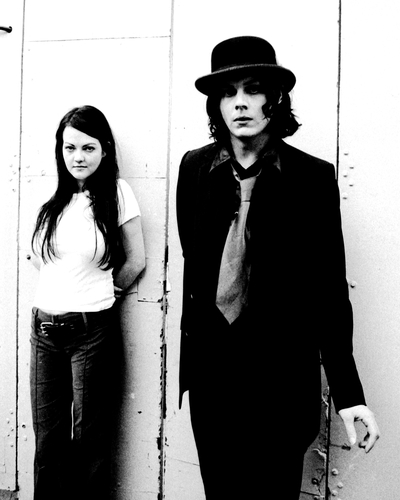 Meg and Jack White of The White Stripes shot at The Greek Theatre in Berkeley