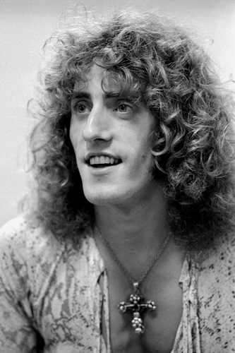 Roger Daltrey of The Who photographed in Detroit.